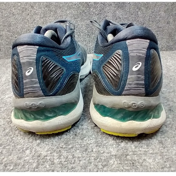 ASICS Gel-Nimbus 23 Mens Running Shoes Grey Blue 1011B004 Size 11.5 main image 6